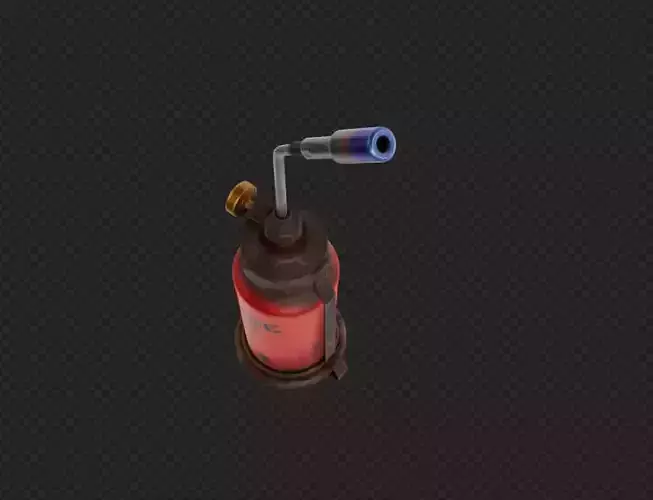 Prepo Fuel Blow Torch - PBR Game Ready Model
