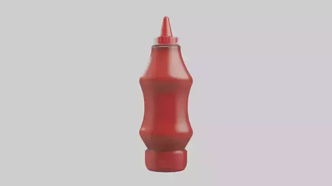 Ketchup Bottle model