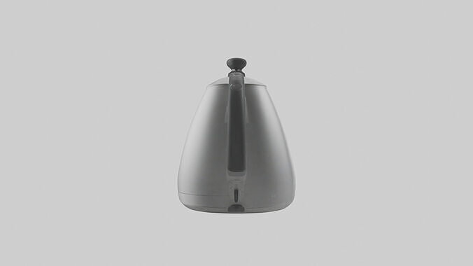 Kettle model Low-poly 3D model