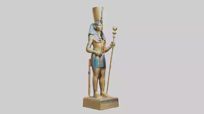 King of the Nile statue model