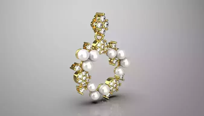 jewelry pearl pendant pp0033