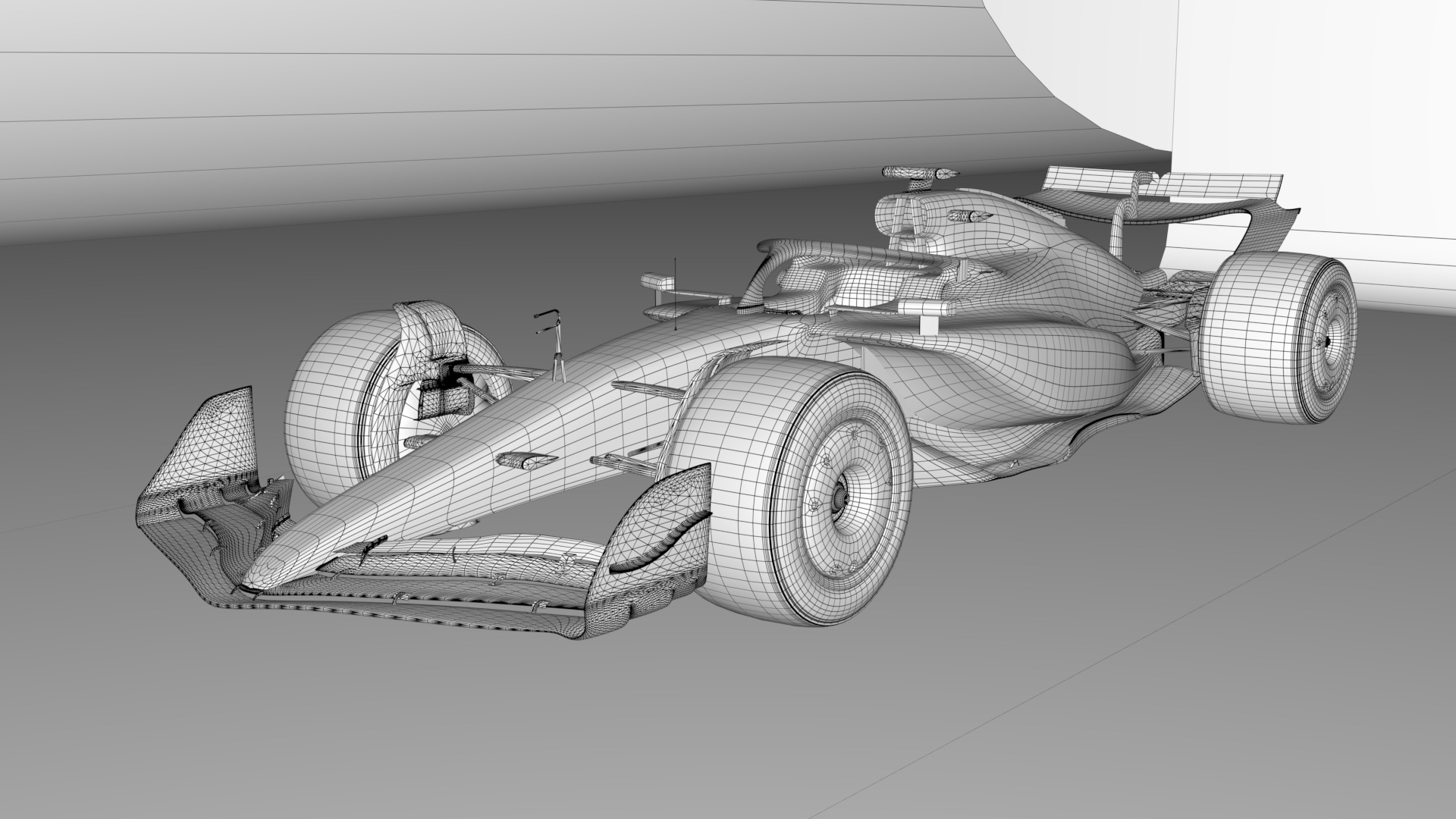 F1 RedBull RB-21 2025 Low-poly 3D model_3