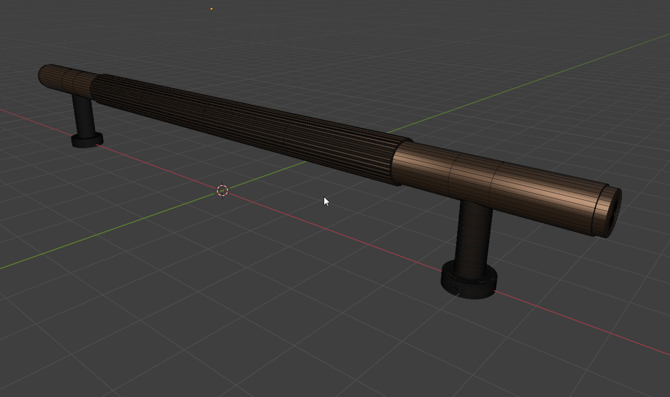 Door Handle 3D model_1