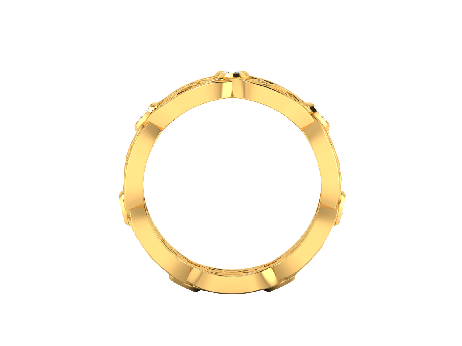 Women Ring  Render 3dm STL OBJ FBX Details 3D print model_7