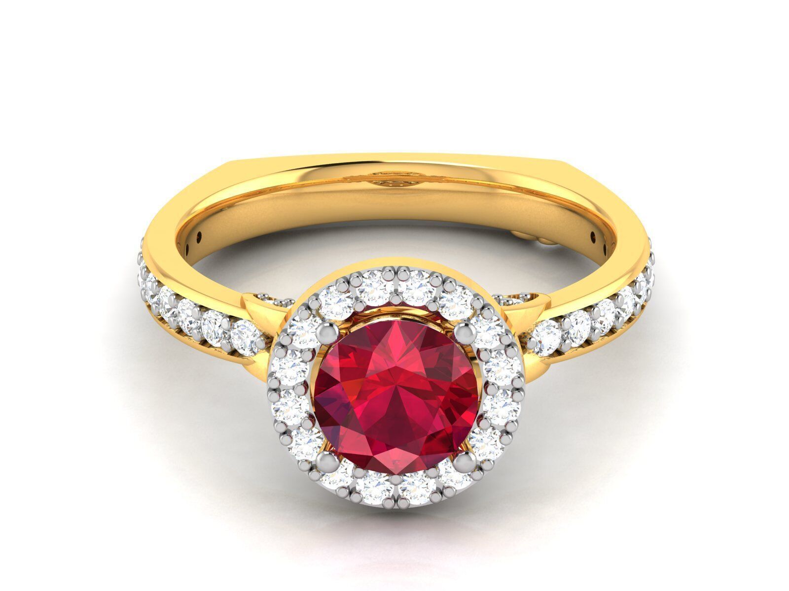 Women Ring Render 3dm STL OBJ FBX Details 3D print model_7