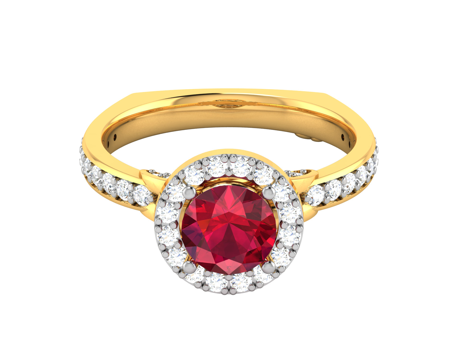 Women Ring Render 3dm STL OBJ FBX Details 3D print model_8