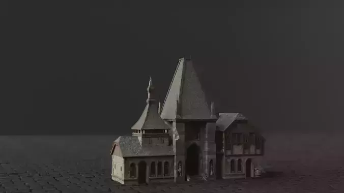 Dark Fantasy House - MDA 3D model