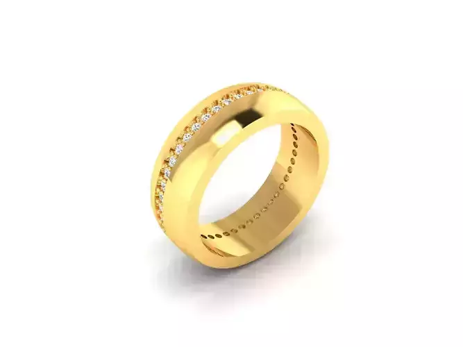 Women Ring  Render 3dm STL OBJ FBX Details