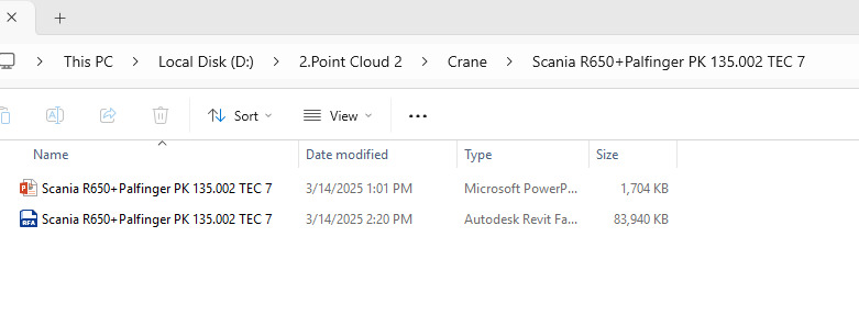 Revit Family Parameter Scania R650 Palfinger PK 135002 TEC 7 3D print model_3