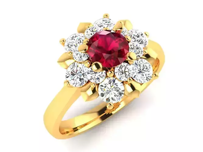 Women Ring  Render 3dm STL OBJ FBX Details