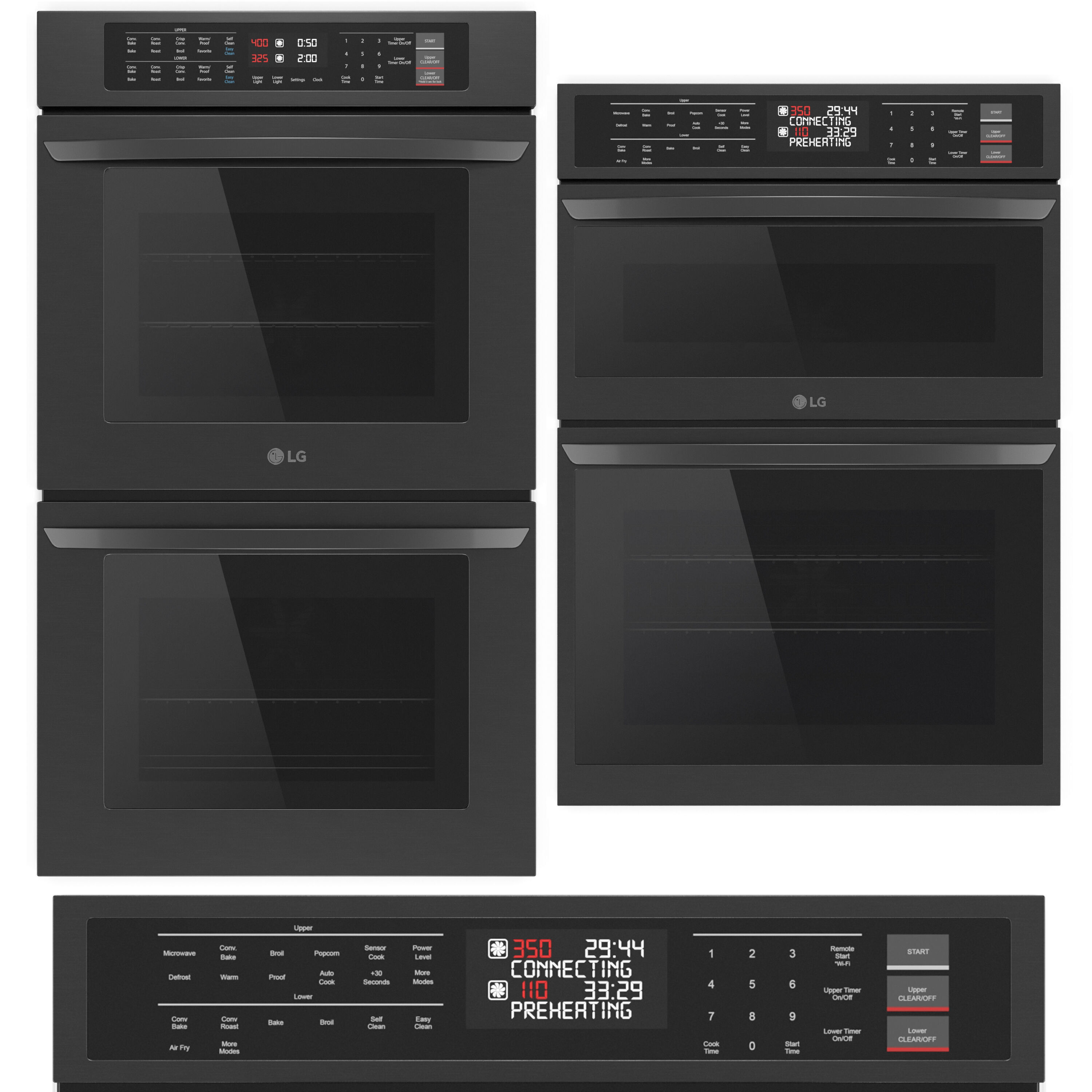 LG oven collection 3D model_6