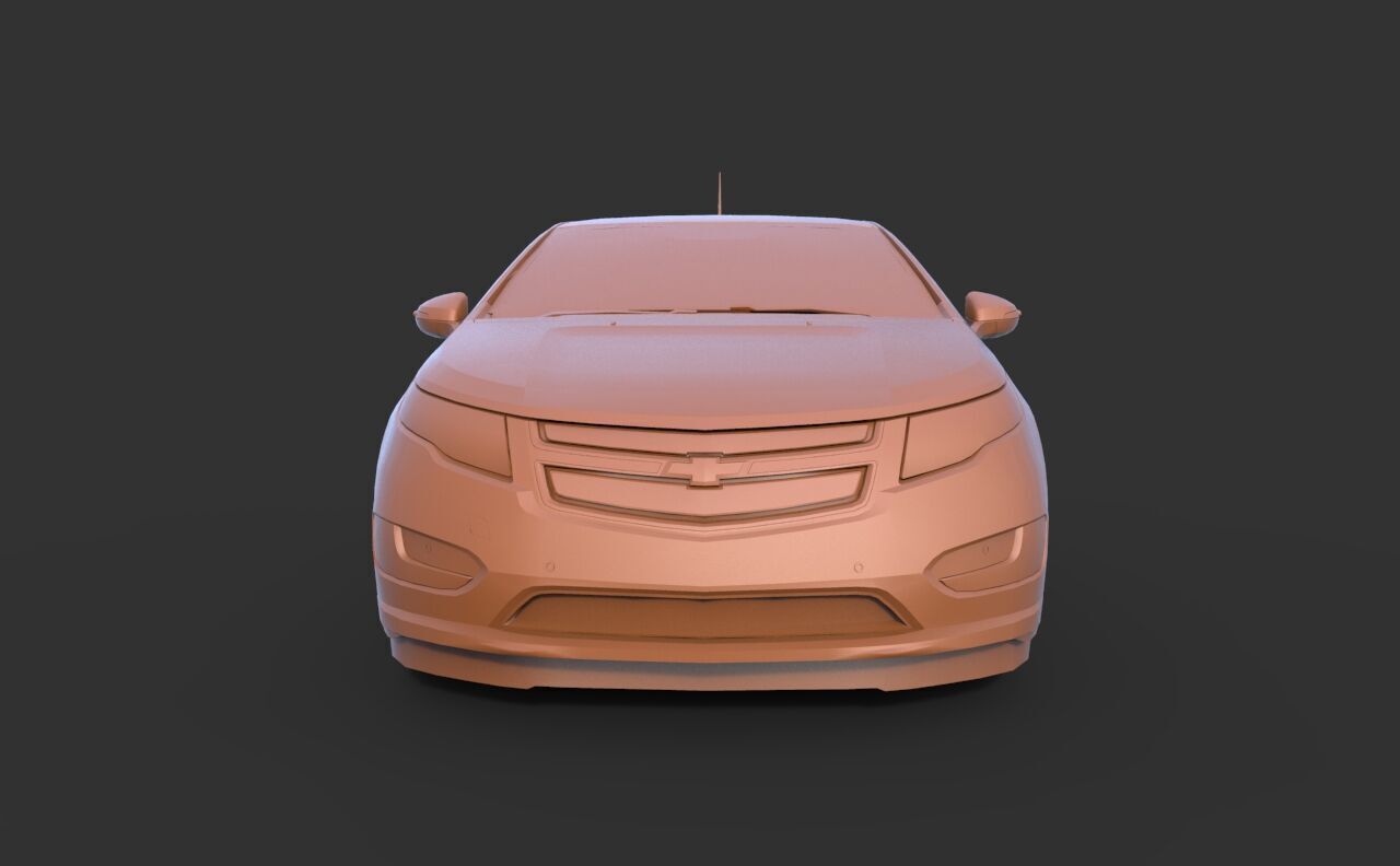 Chevrolet Volt 2012 3D print model_1