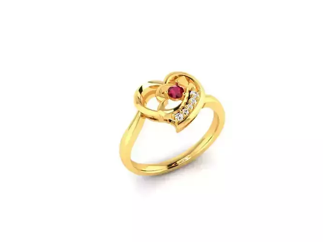 Women Ring  Render 3dm STL OBJ FBX Details