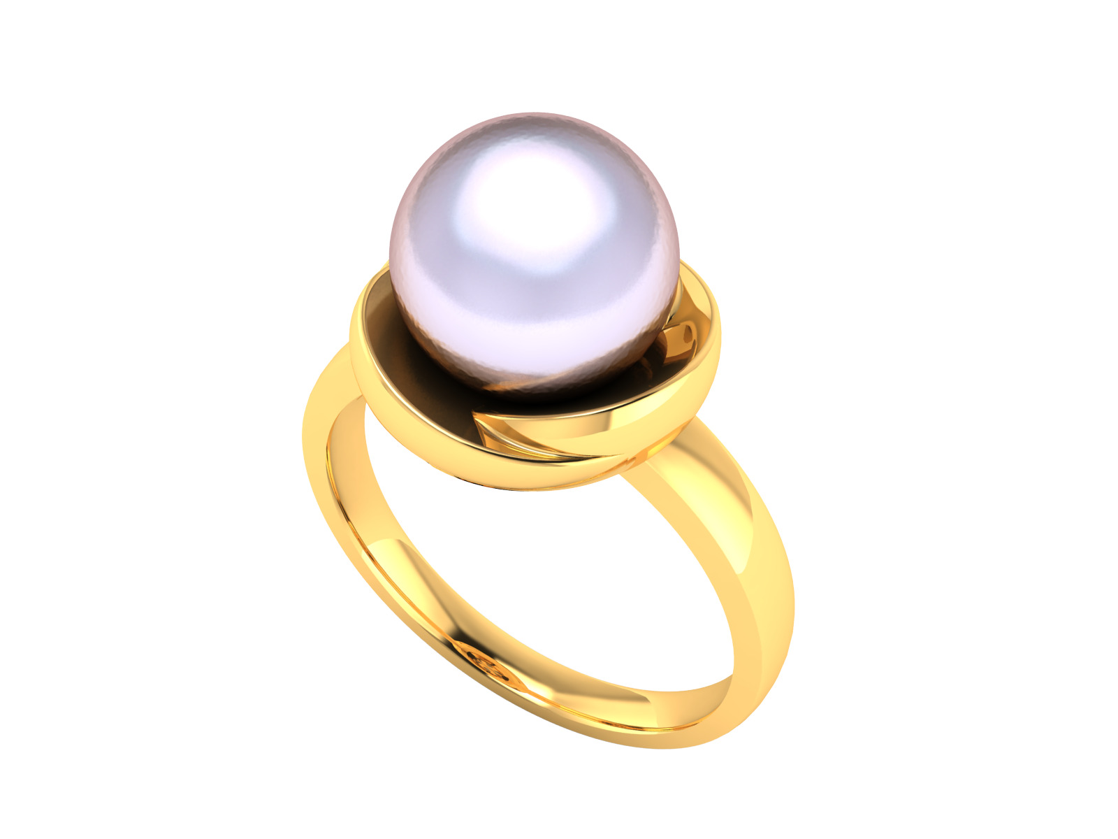 Women Ring Render 3dm STL OBJ FBX Details 3D print model_5