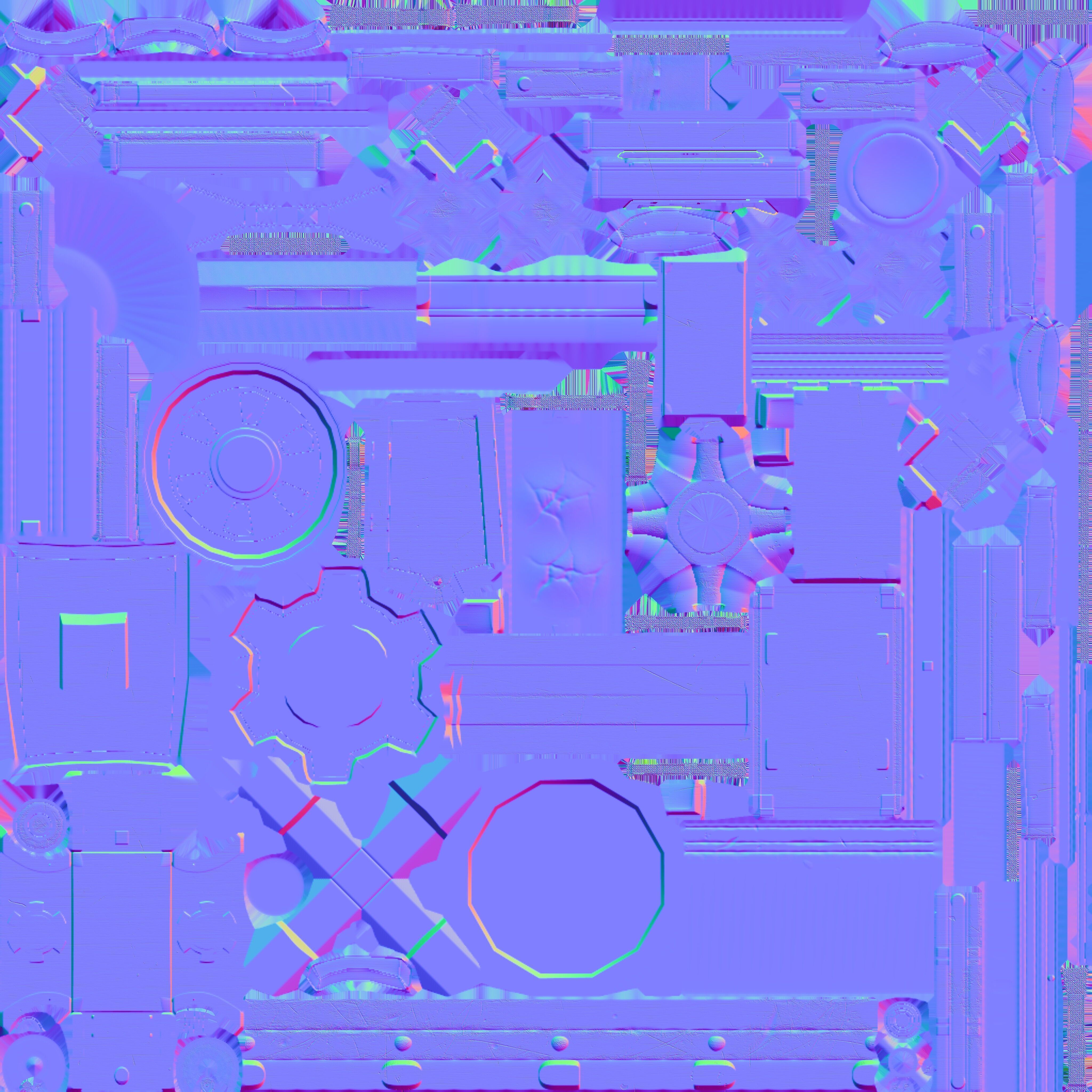  Pirate Cannon 3D model_5