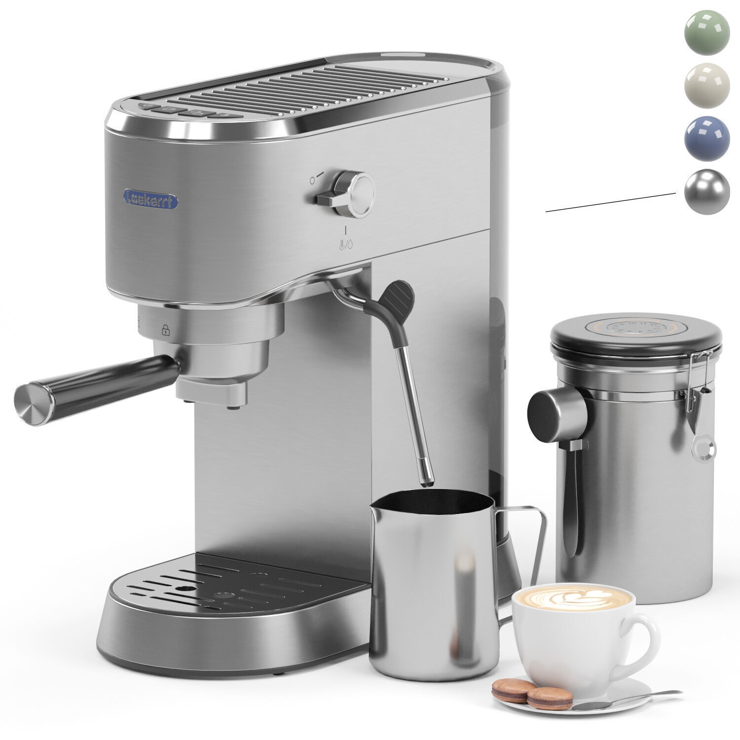 LAEKERRT espresso coffee machine 3D model_2