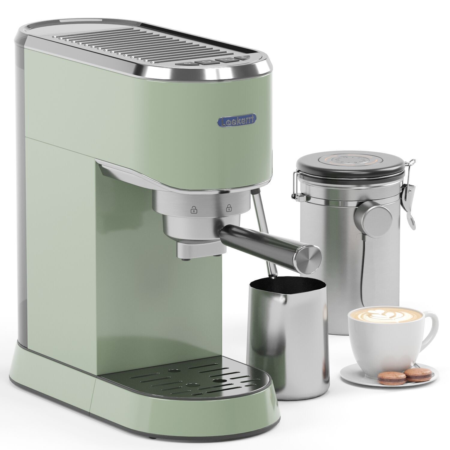 LAEKERRT espresso coffee machine 3D model_4