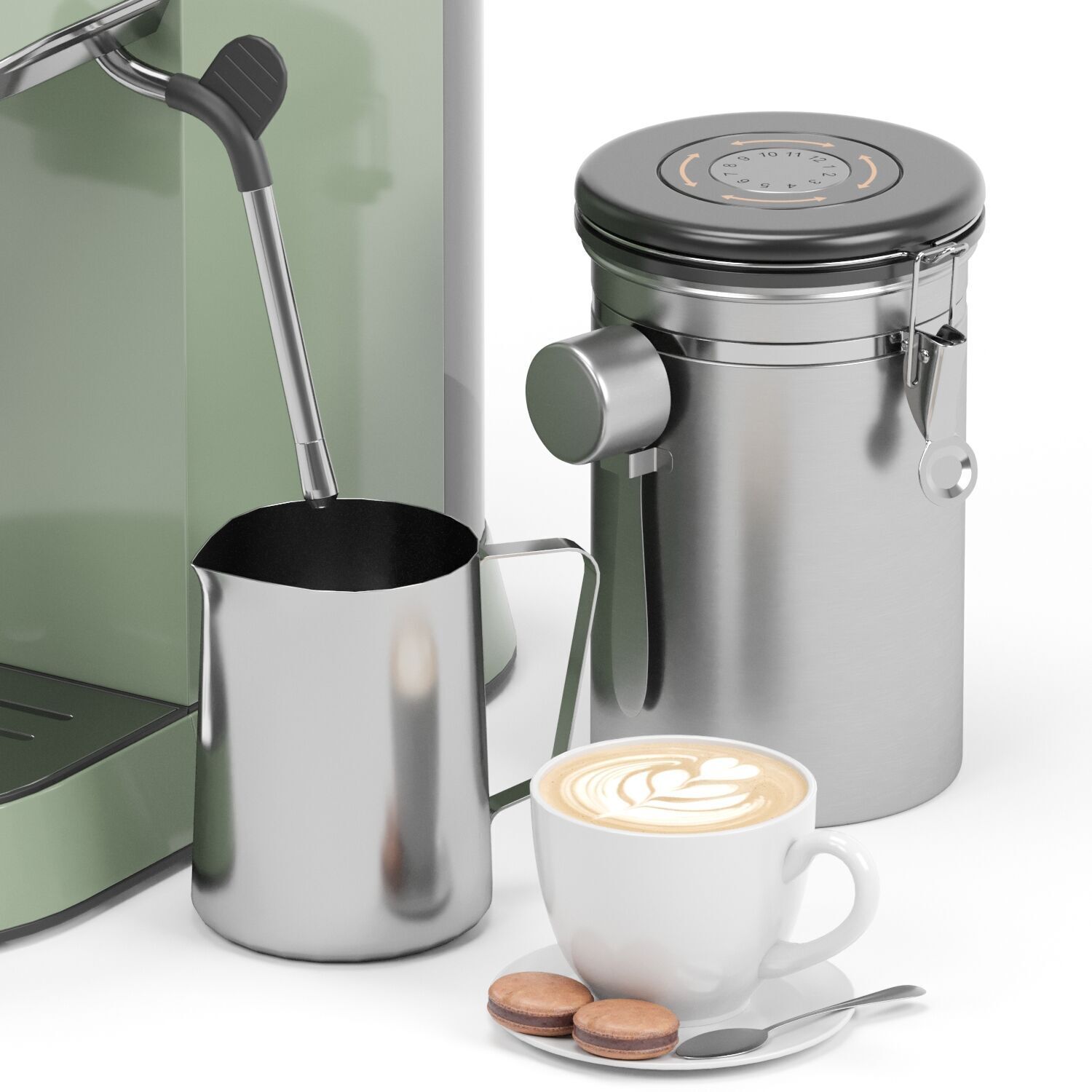 LAEKERRT espresso coffee machine 3D model_5