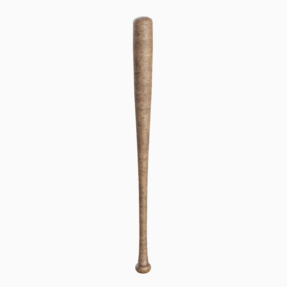 Baseball Bat 03 Low-poly 3D model_3