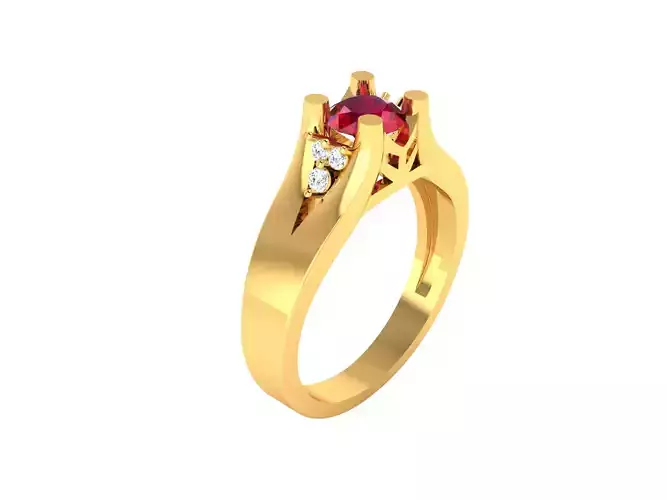 Women Ring  Render 3dm STL OBJ FBX Details
