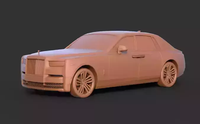 Rolls Royce Phantom 3D print model
