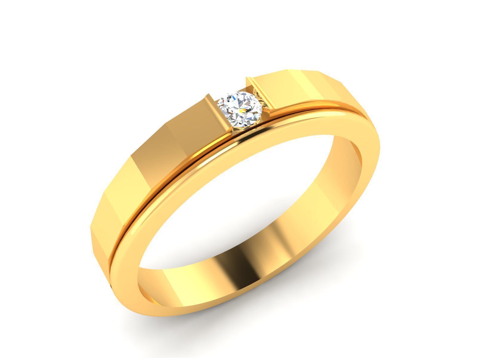 Women Ring  Render 3dm STL OBJ FBX Details 3D print model_6