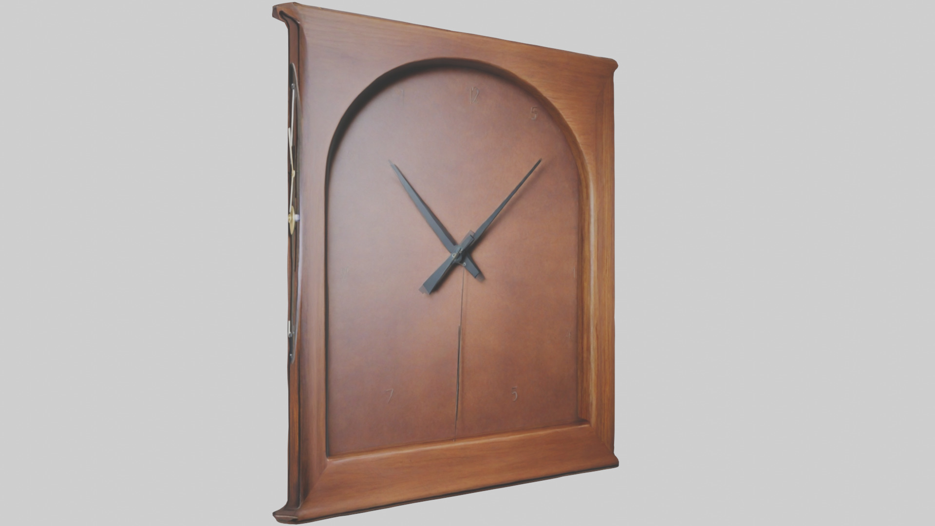 Large Wall Clock model Low-poly 3D model_10