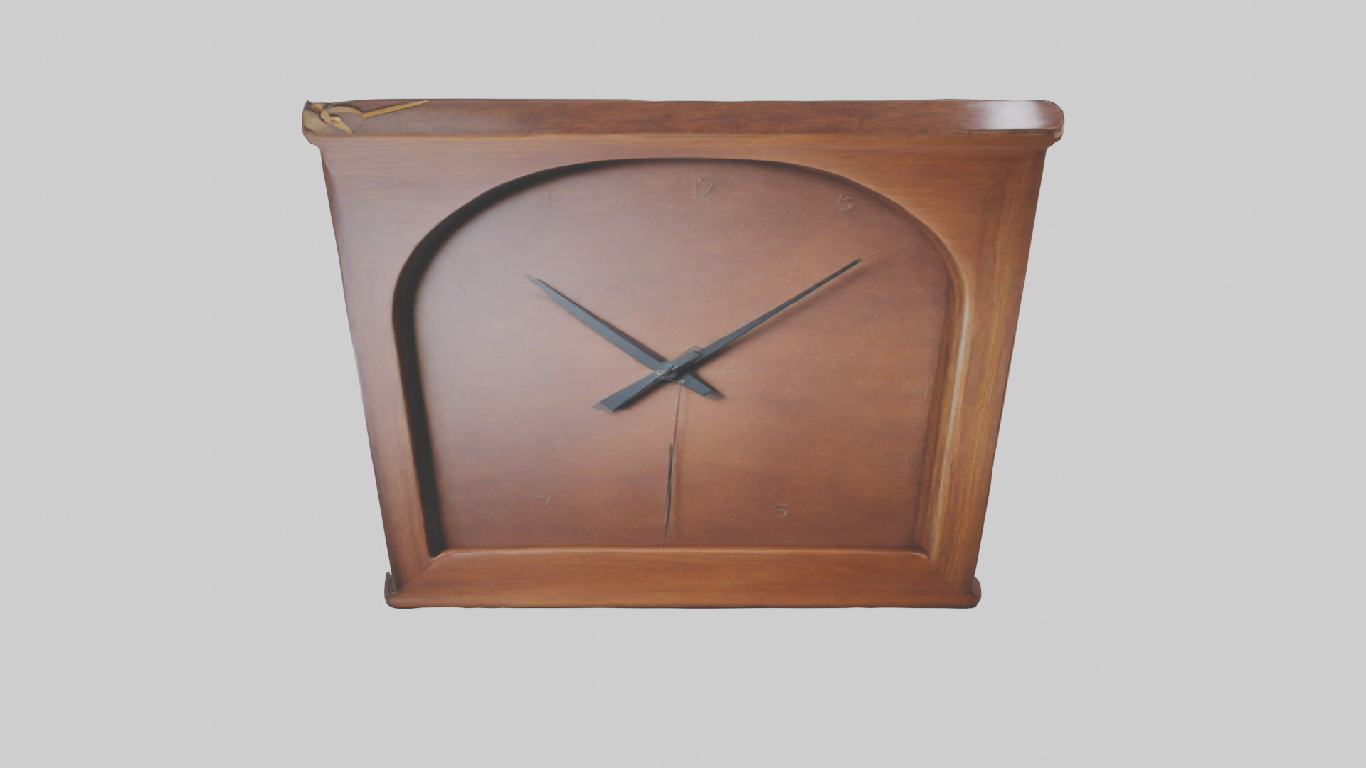 Large Wall Clock model Low-poly 3D model_17