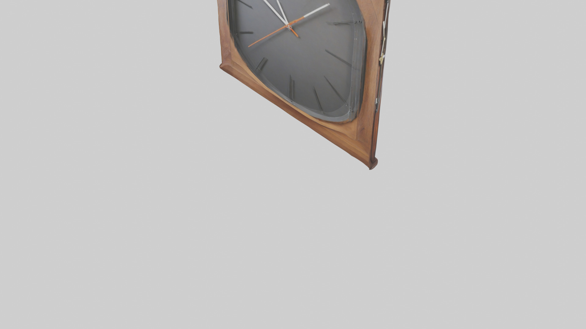 Large Wall Clock model Low-poly 3D model_7