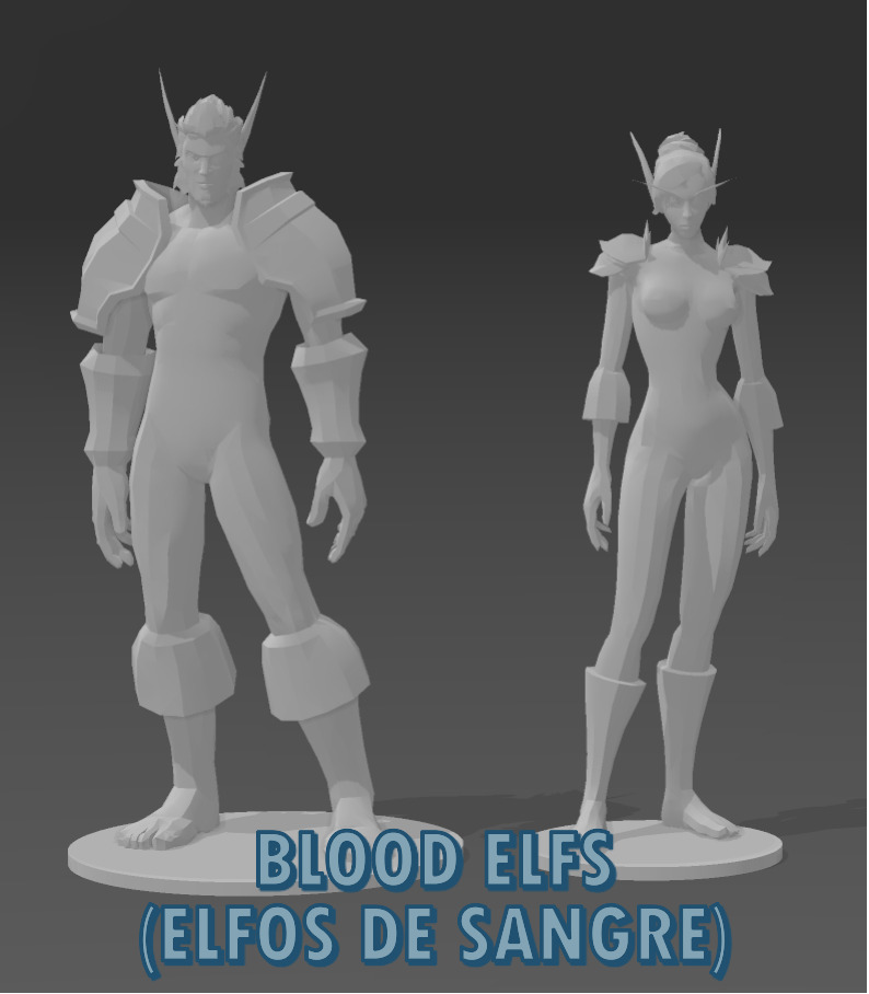 Miniatures - World of Warcraft 3D print model_1