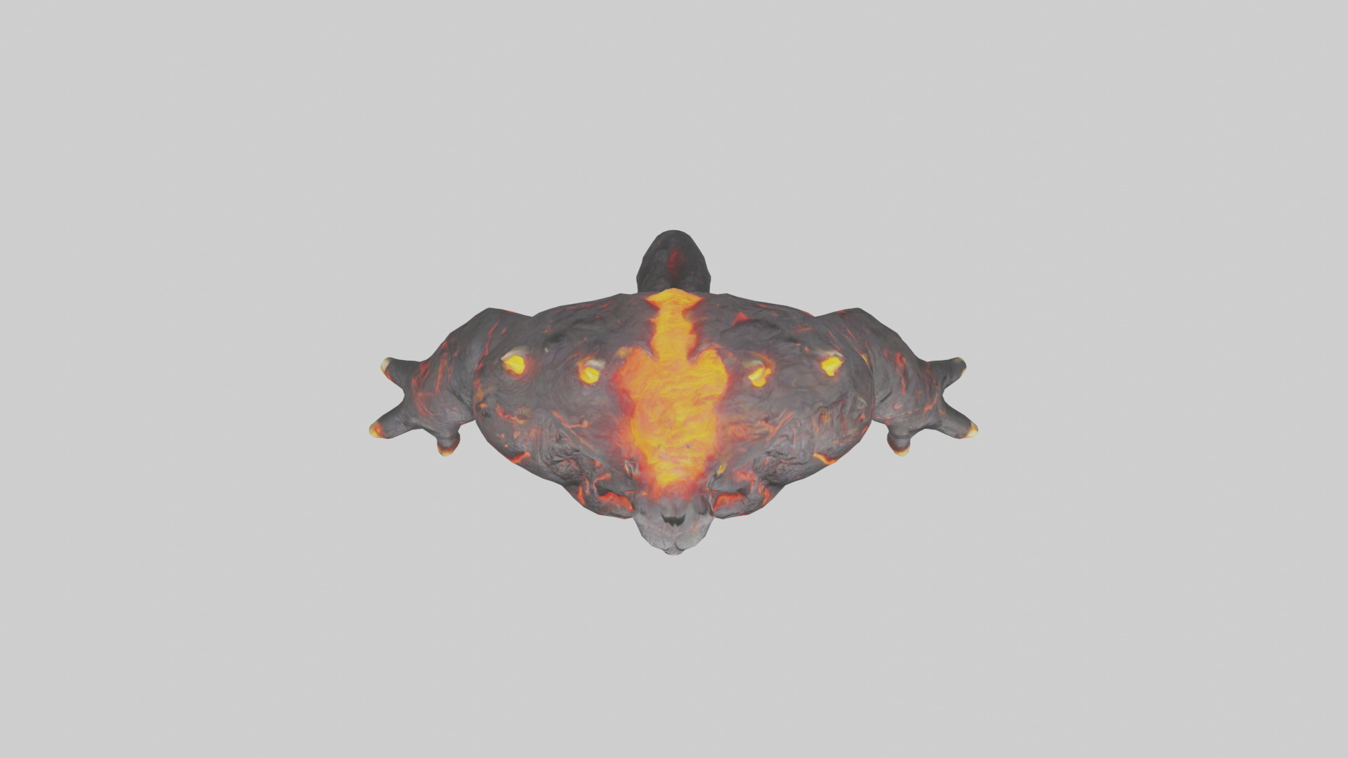 Lava Beast model Low-poly 3D model_14