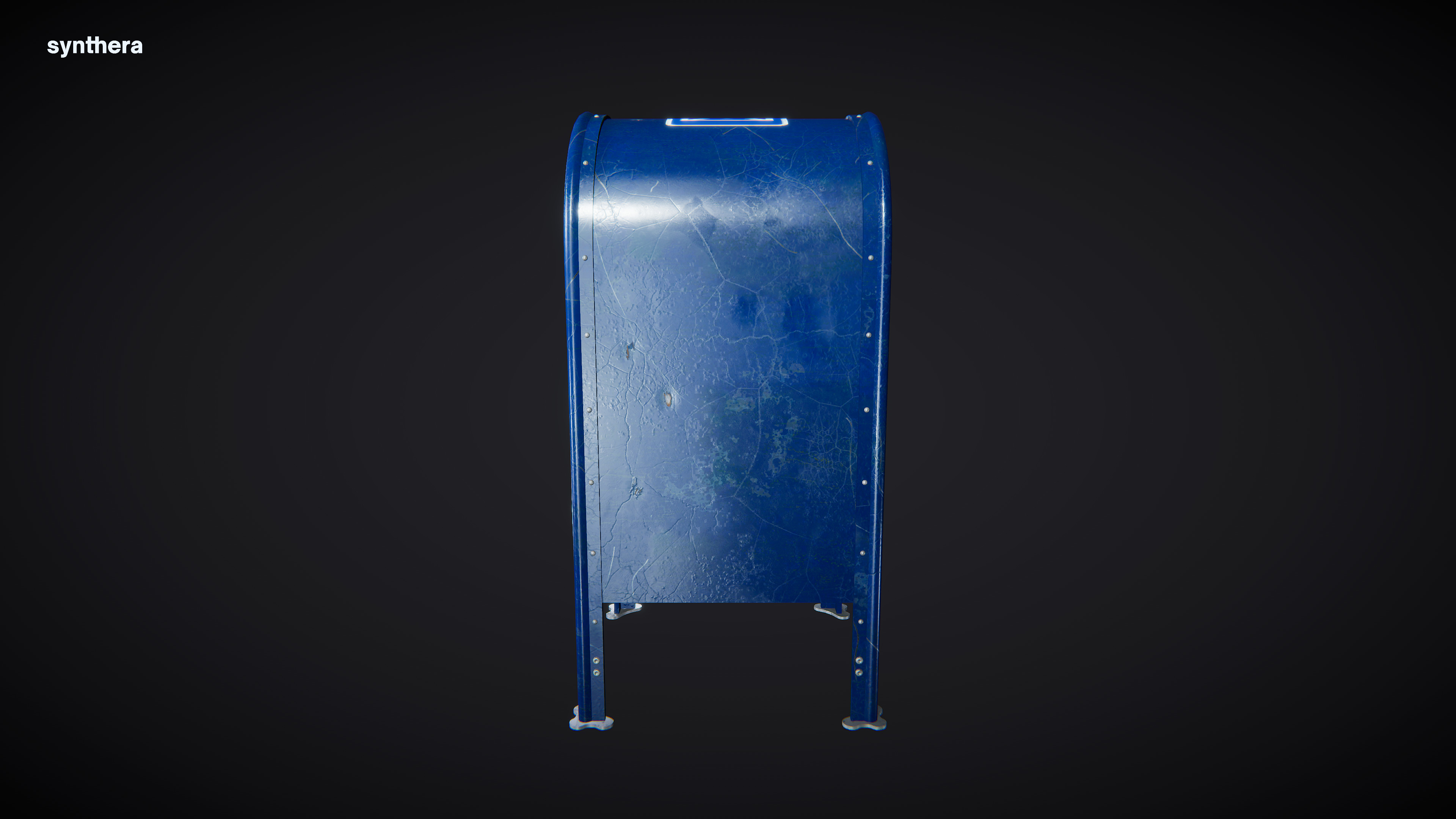 Mailbox 01 3D model_4