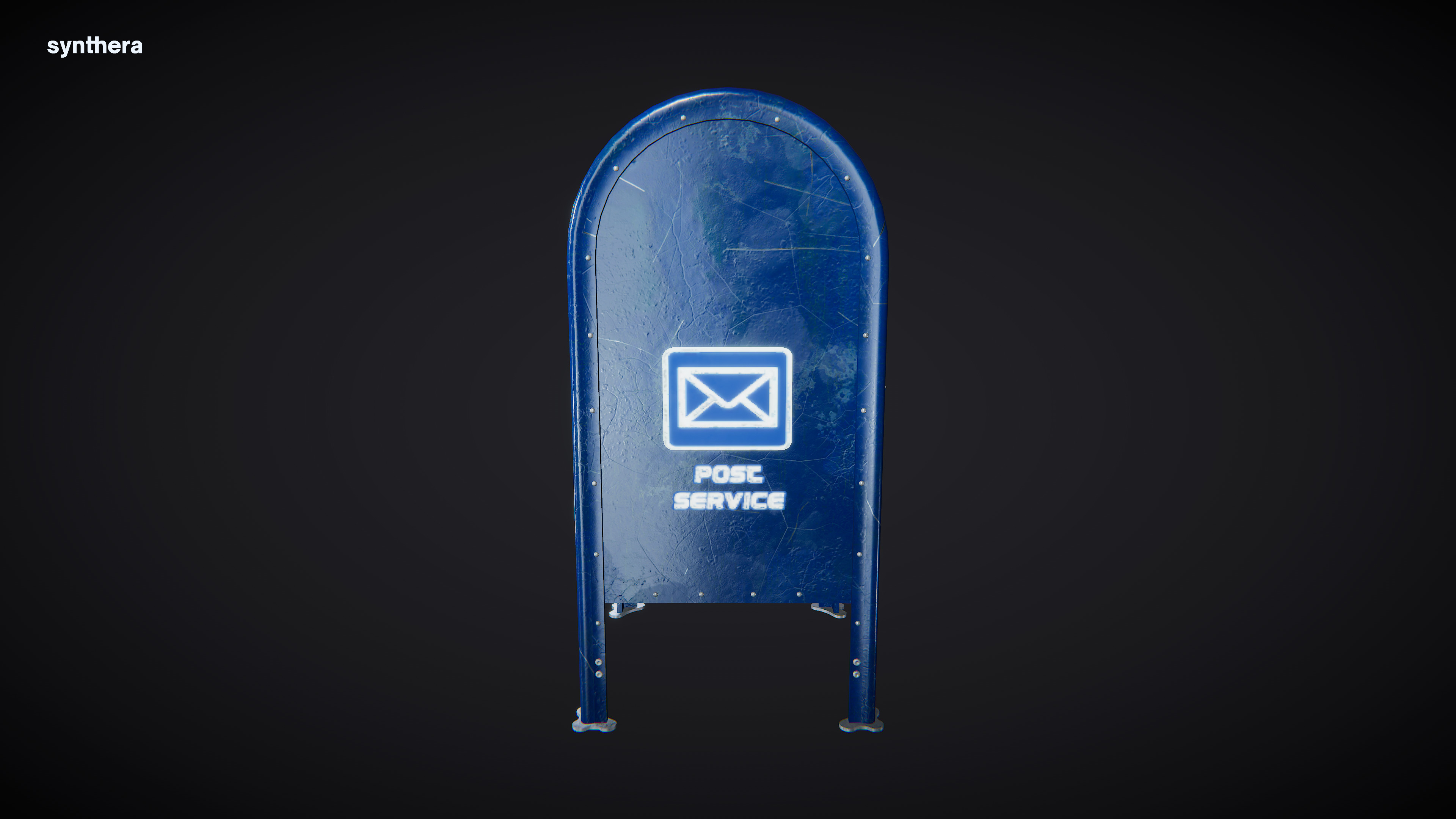 Mailbox 01 3D model_3