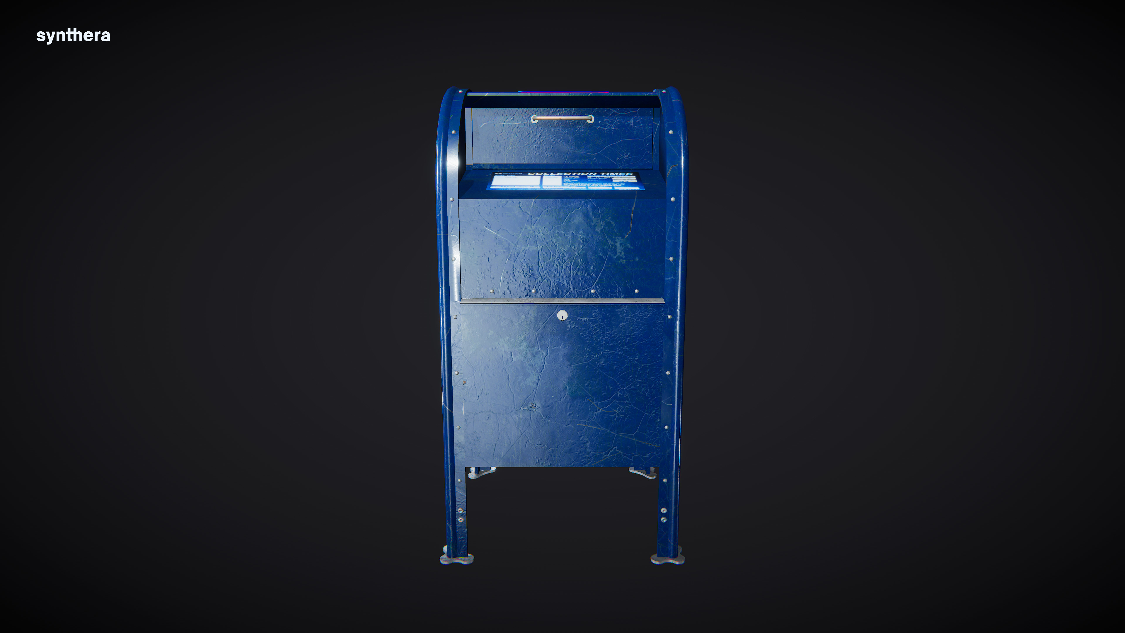 Mailbox 01 3D model_2