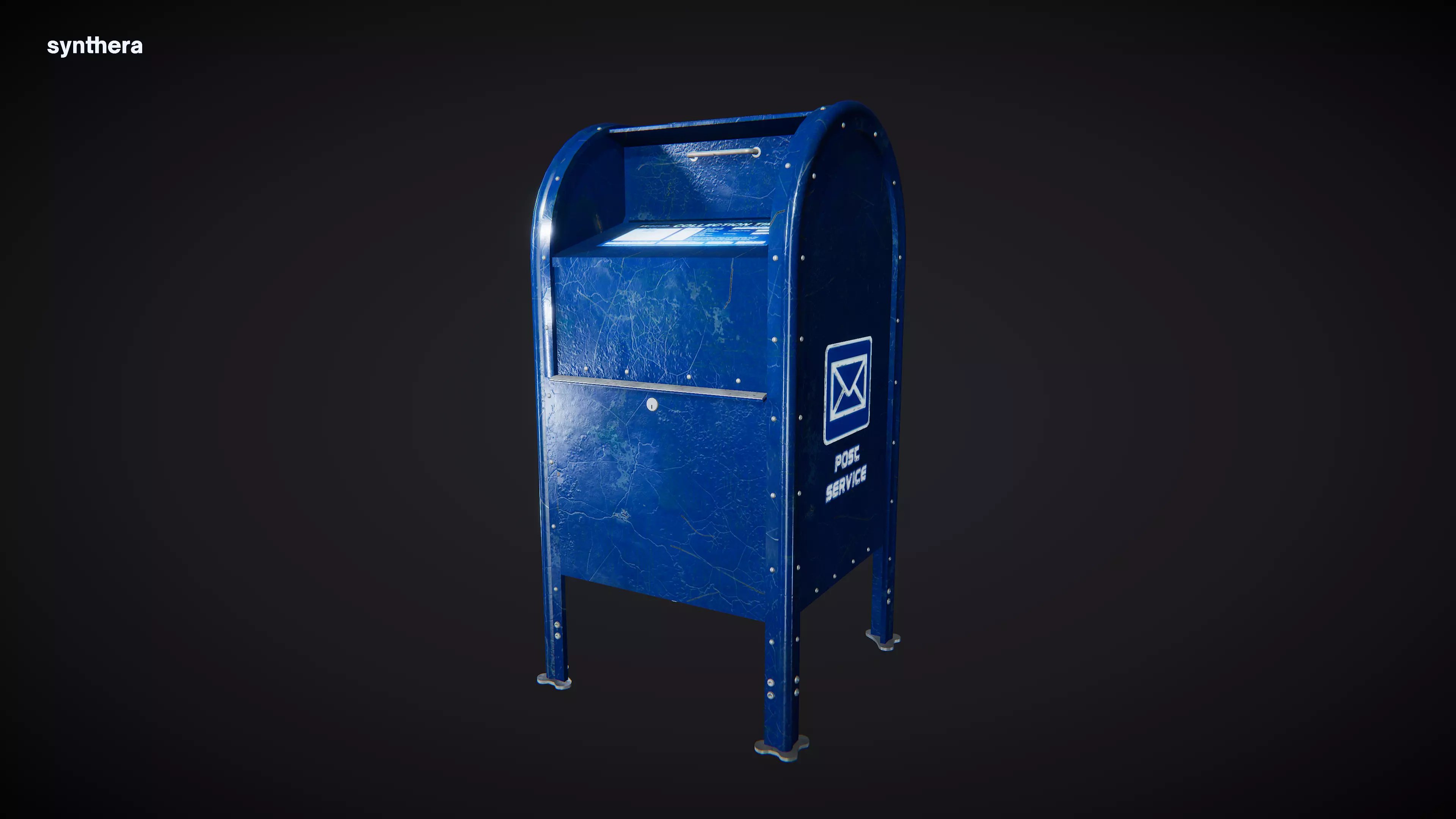 Mailbox 01 3D model_0