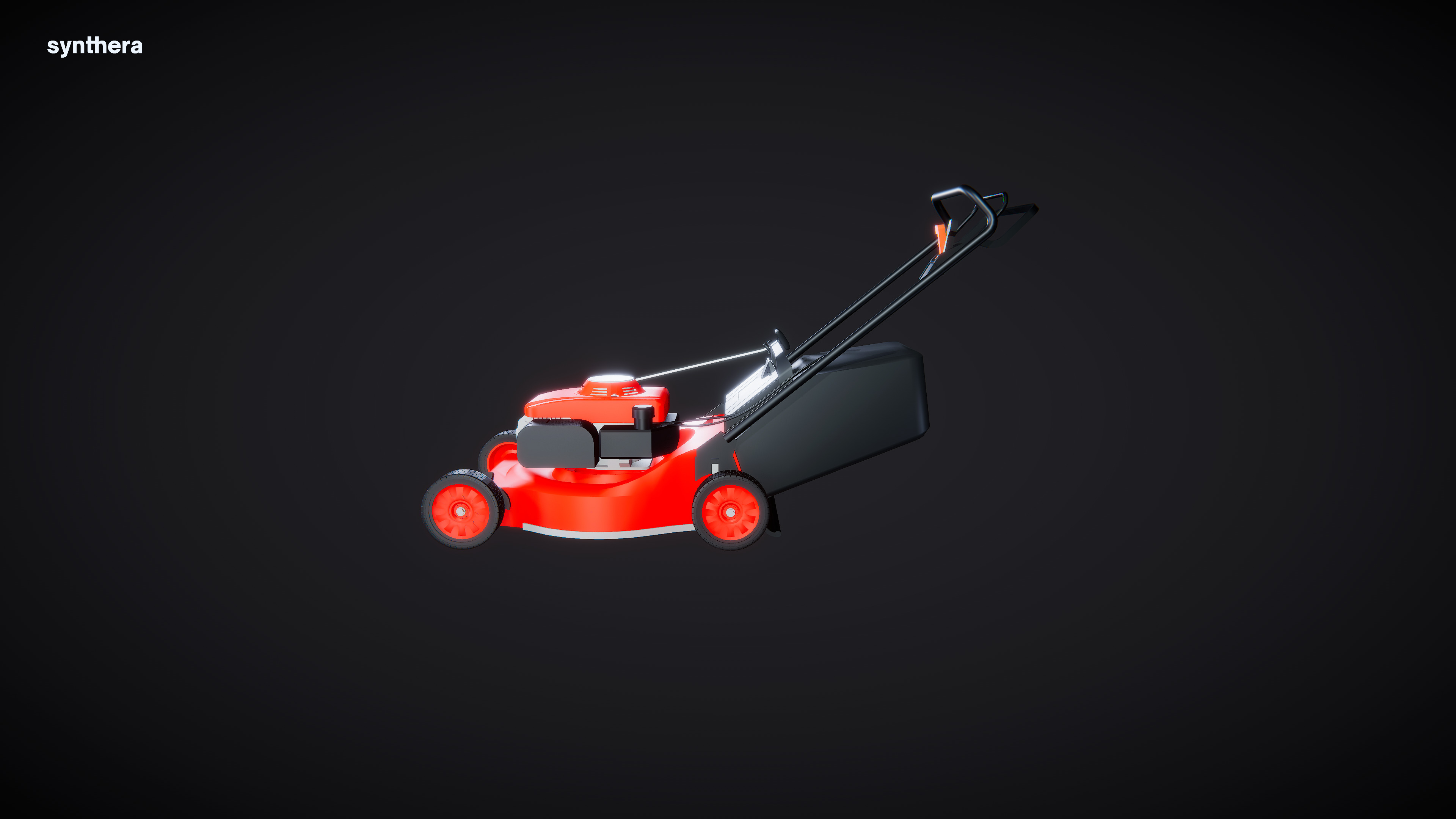 Lawn Mower 3D model_5