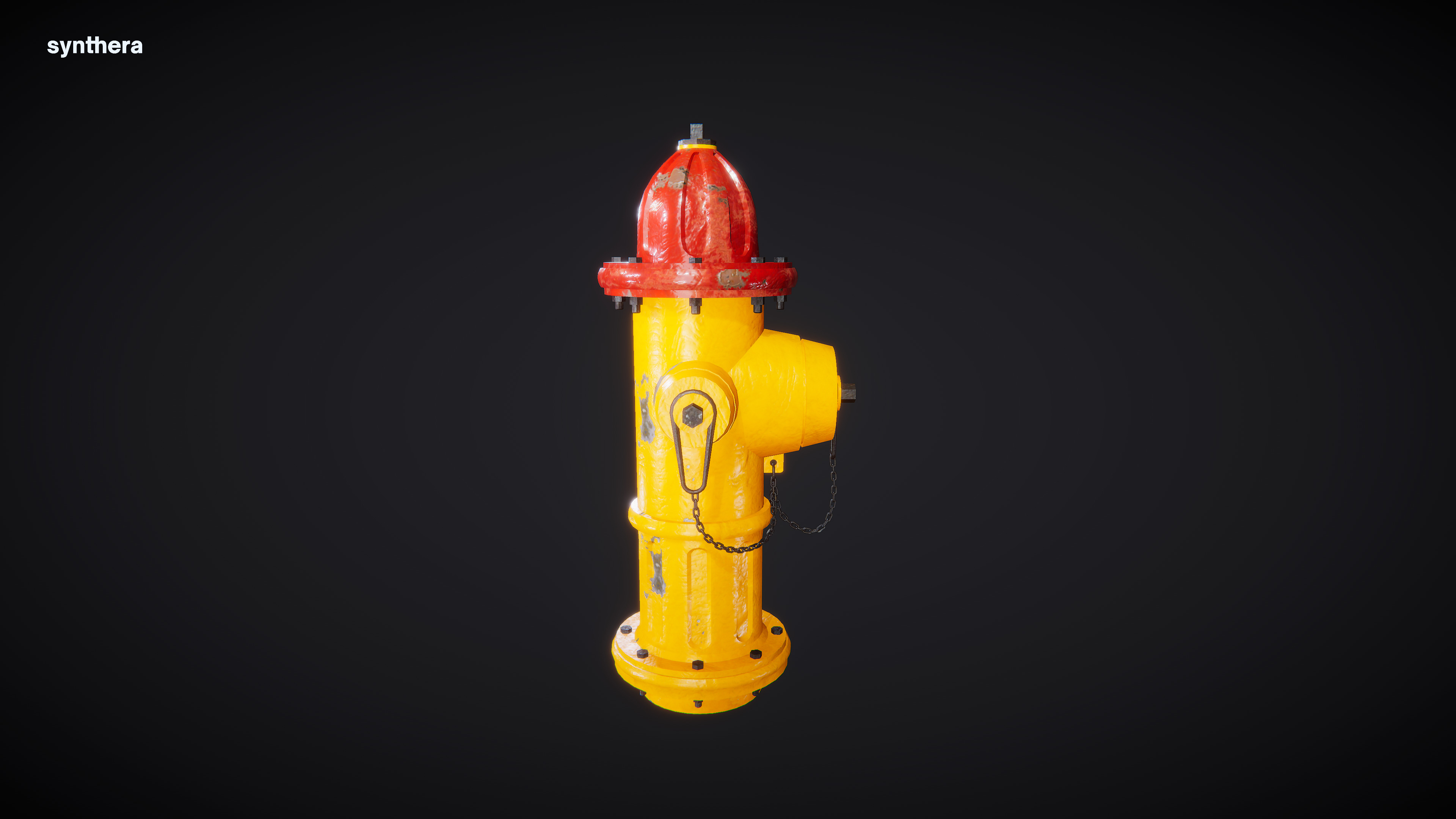 Fire Hydrant 01 3D model_3
