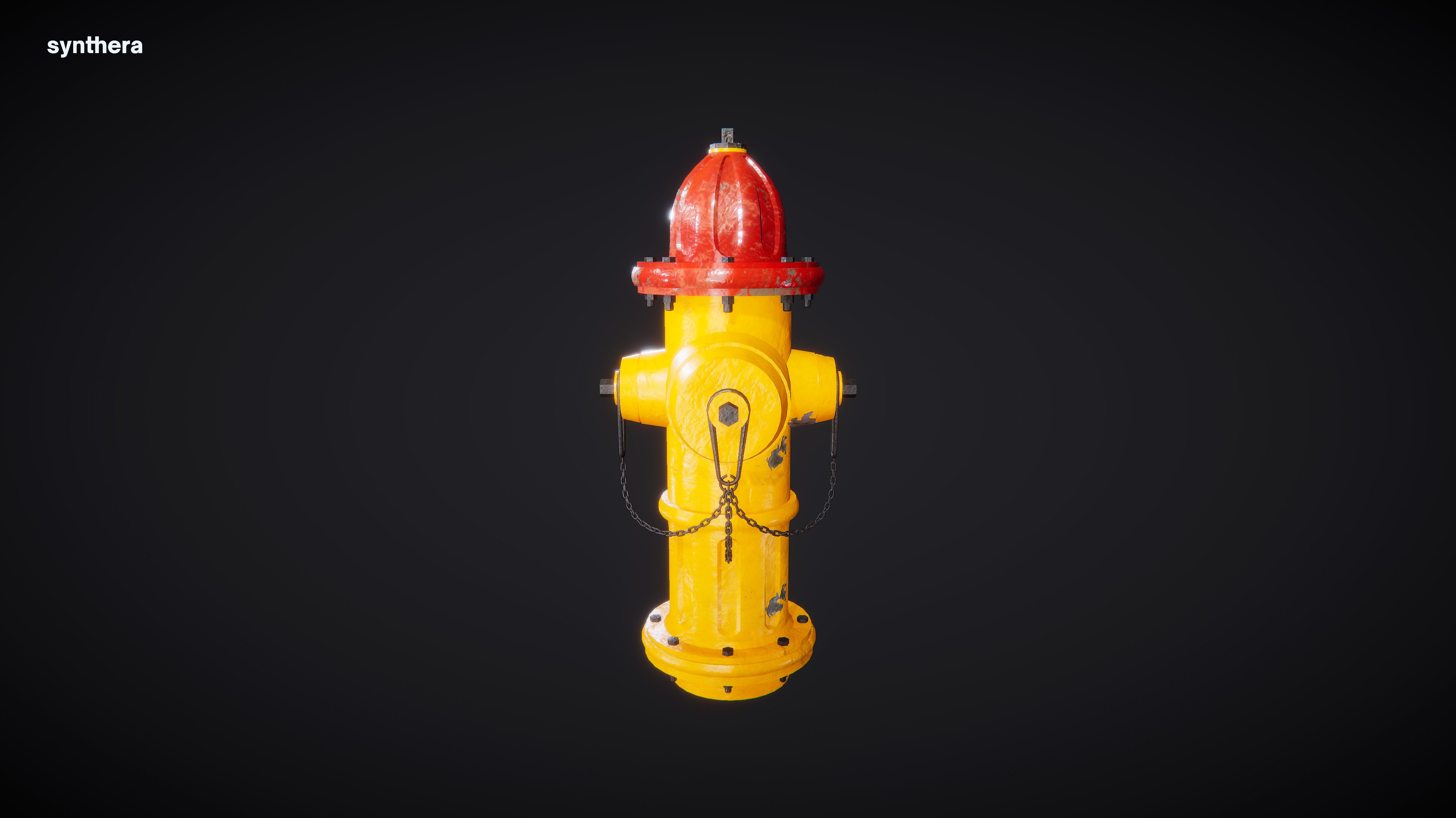 Fire Hydrant 01 3D model_2