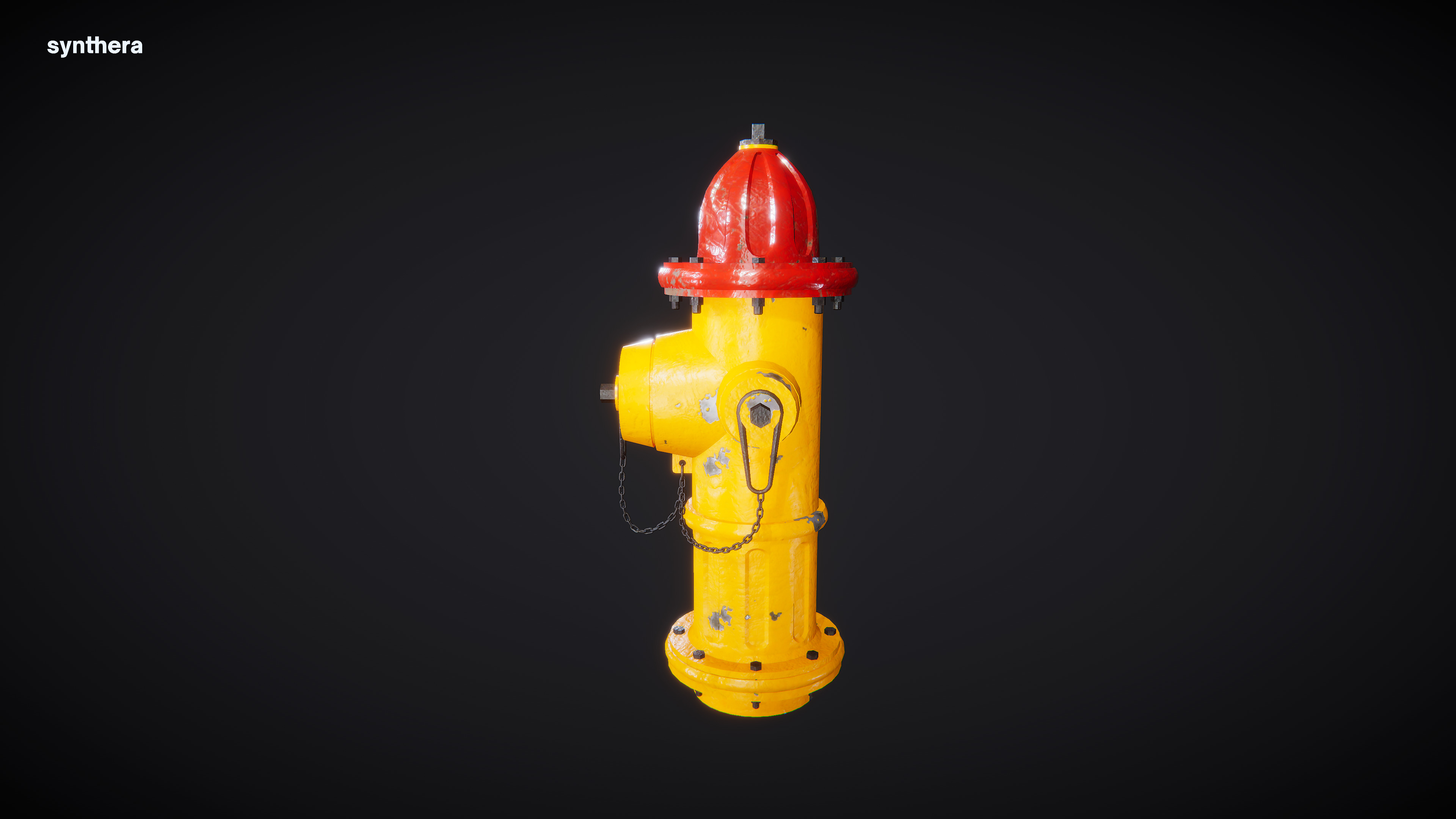 Fire Hydrant 01 3D model_5