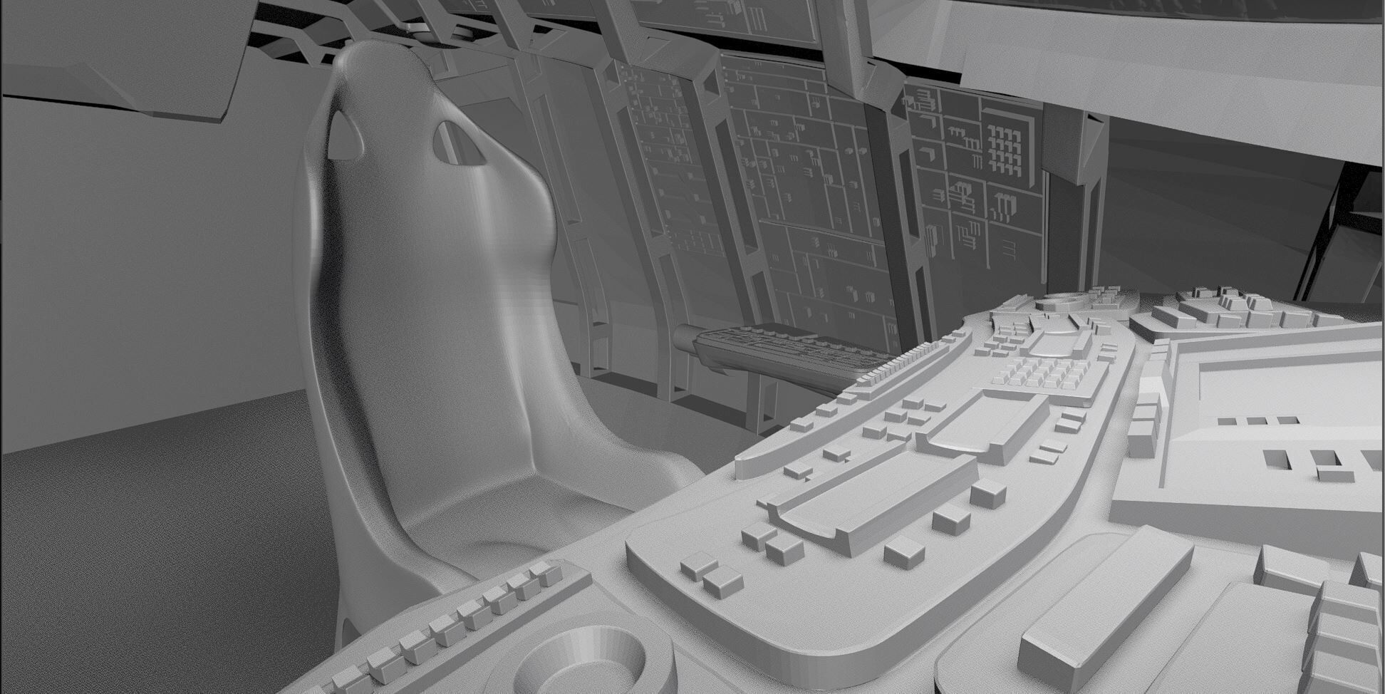 Shuttlepod Enterprise nx01 Scale model  3D print model_8