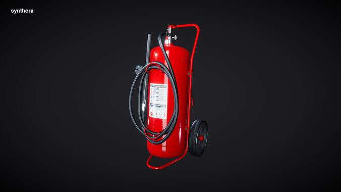 Fire Extinguisher 01 3D model