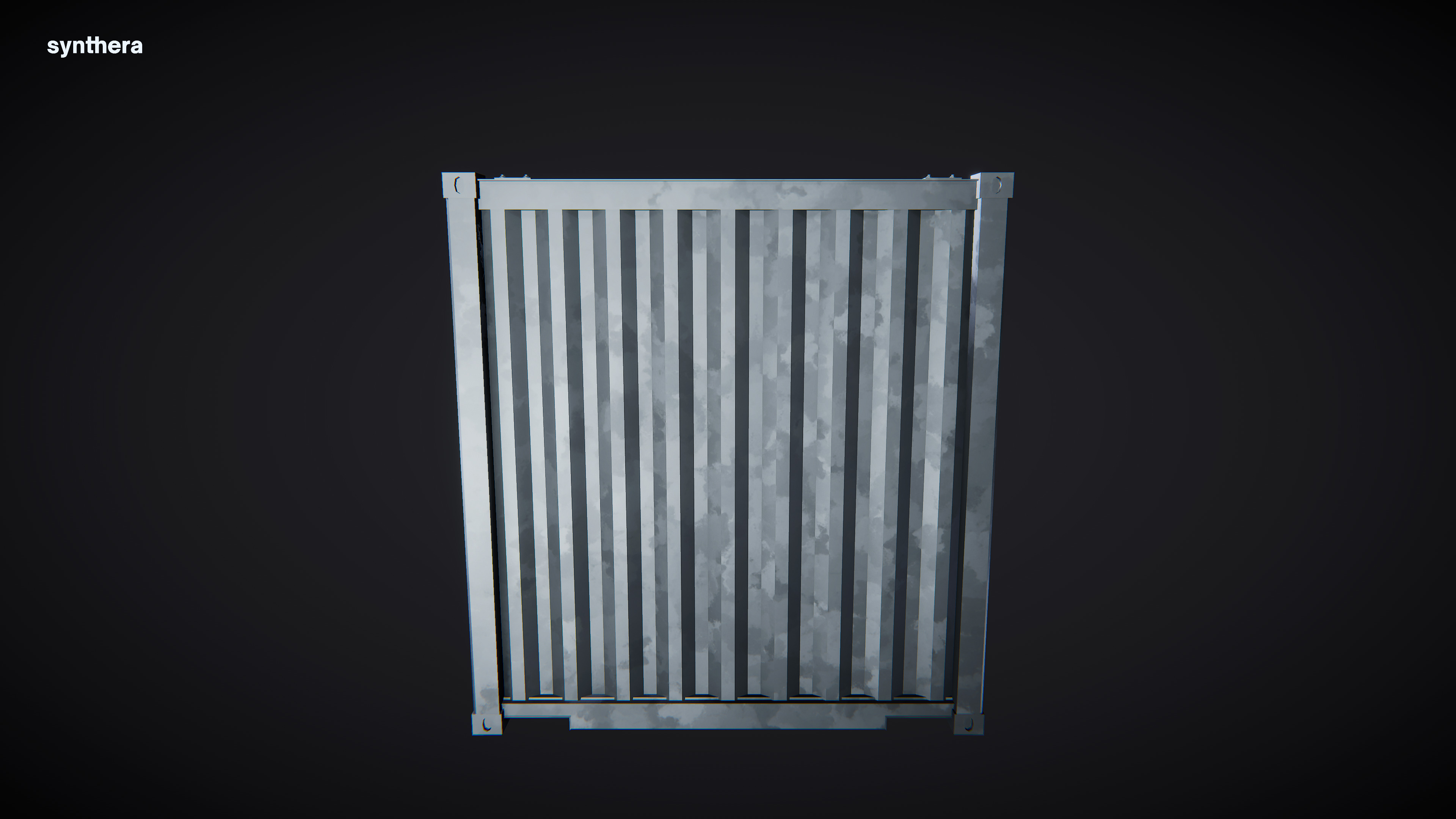 Cargo Container 01 3D model_4