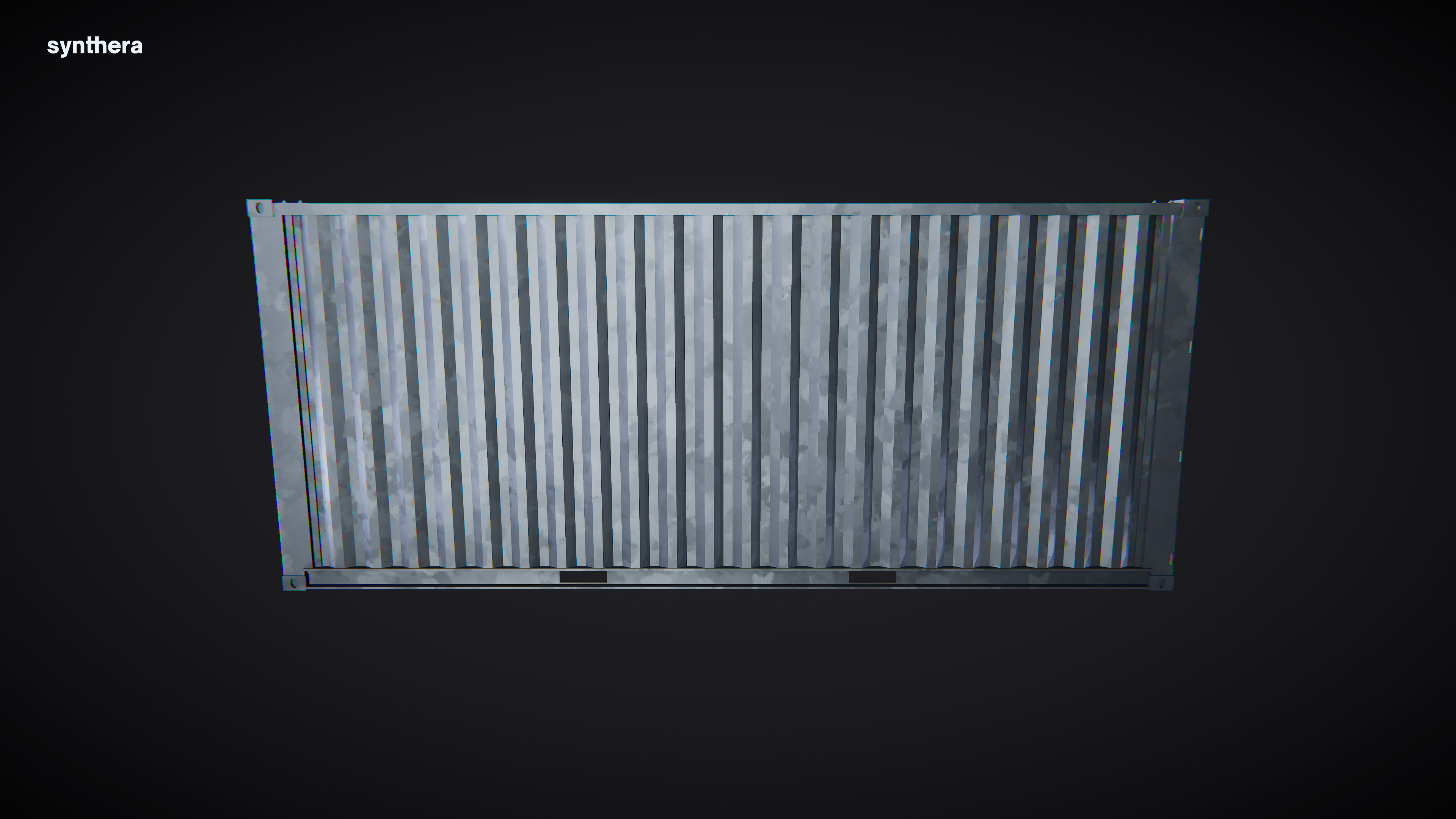 Cargo Container 01 3D model_3