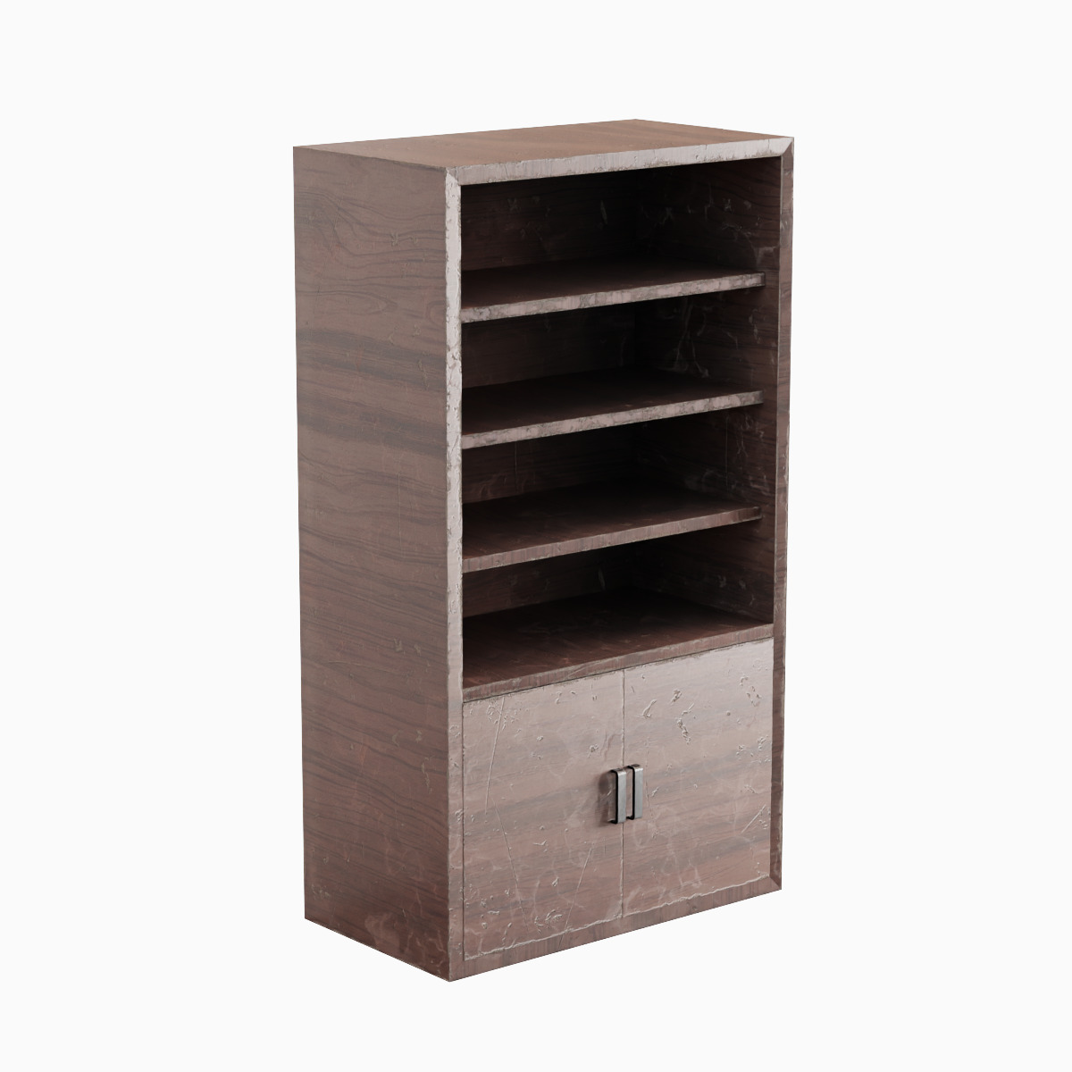 Old Shelf 03 Low-poly 3D model_2