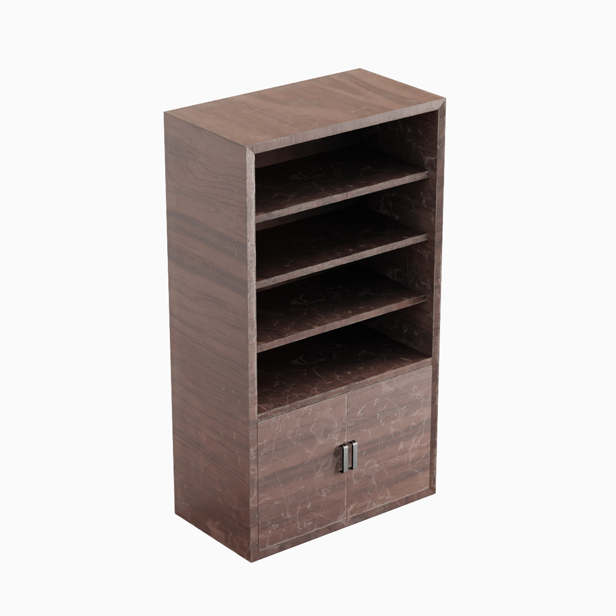 Old Shelf 03 Low-poly 3D model_5