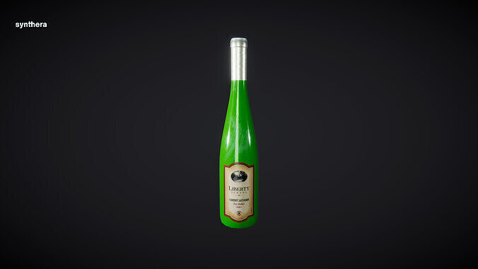 Bottle Carbernet Sauvignon 3D model