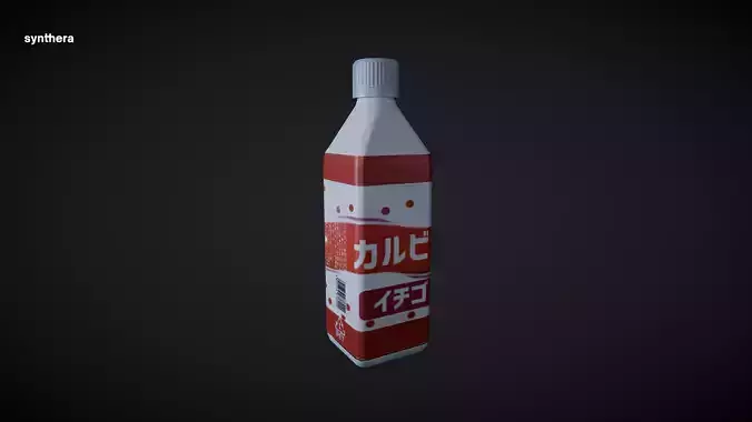 Bottle 05 Japanese Calpis Strawberry 01