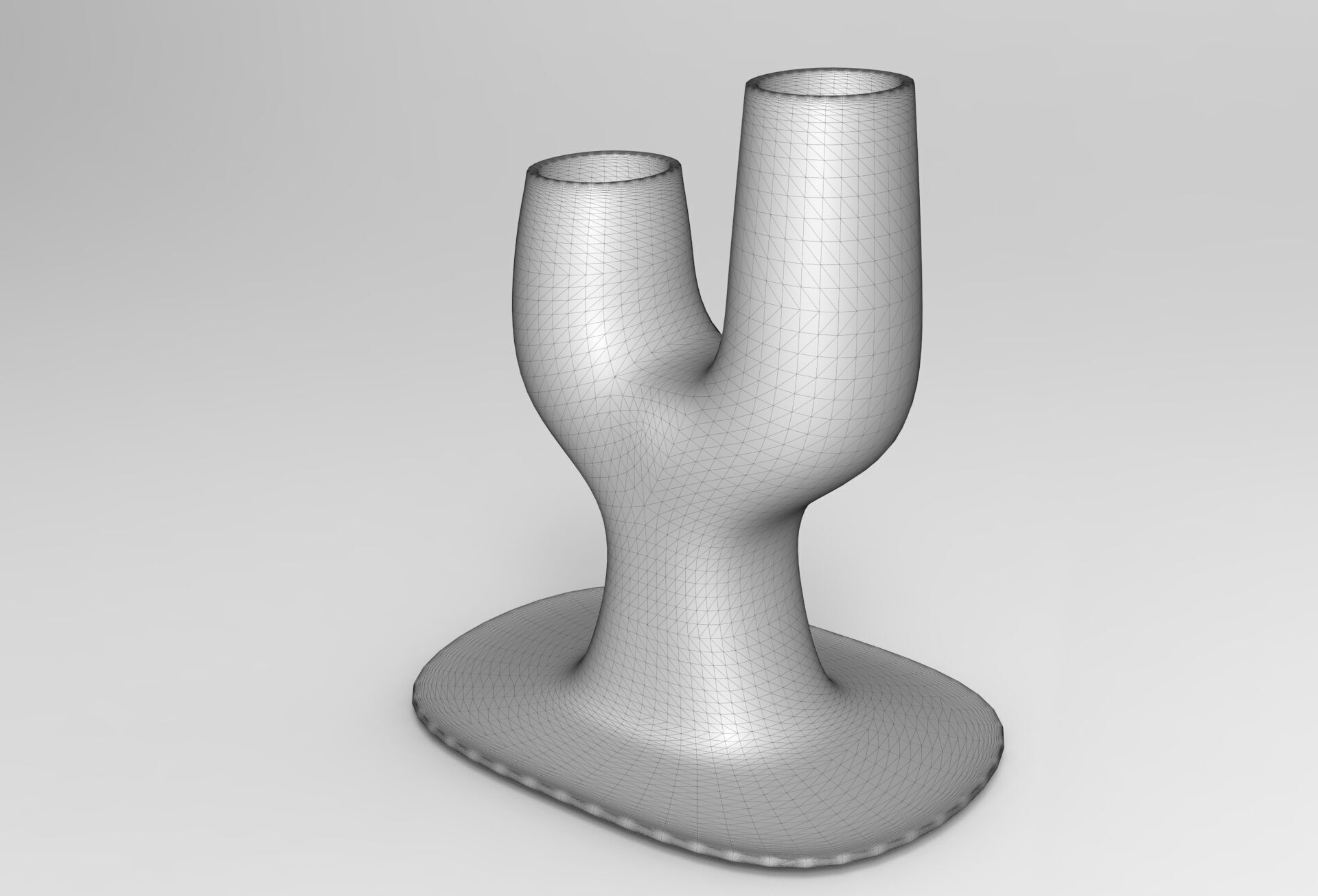Sus Vase Low-poly 3D model_5