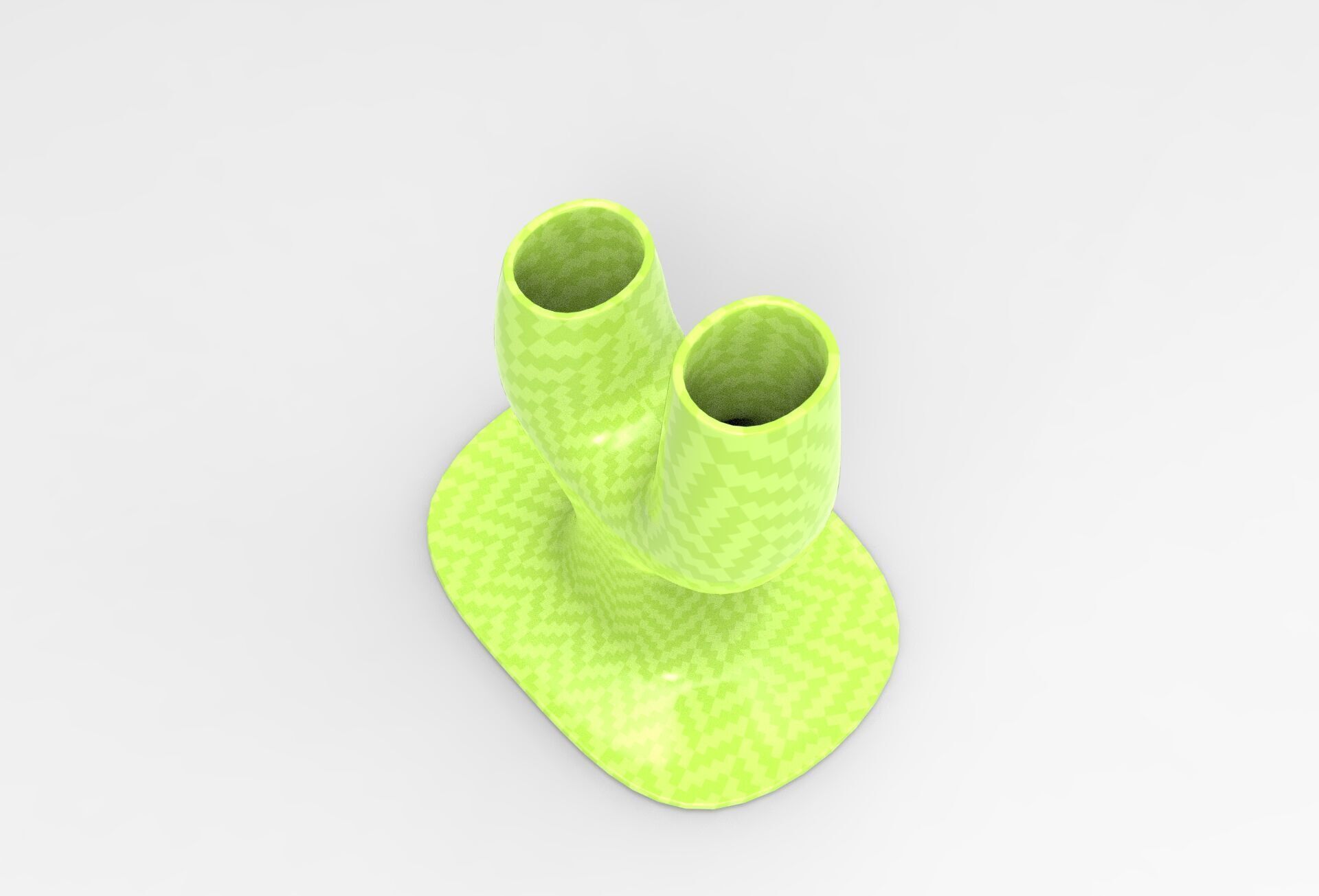 Sus Vase Low-poly 3D model_1