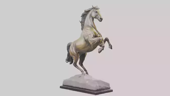 Leaping Horse statue model